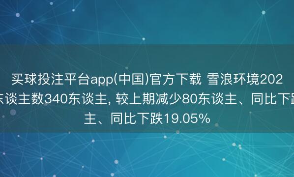 买球投注平台app(中国)官方下载 雪浪环境2025年参保东